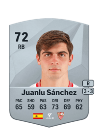 Juanlu Sánchez Common 72 OVR