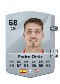 Pedro Ortiz Common 68 OVR