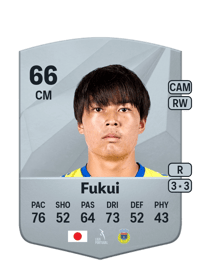 Taichi Fukui Common 66 OVR