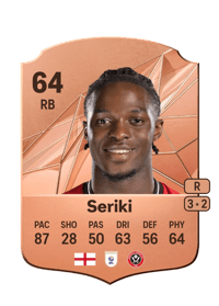 Femi Seriki Rare 64 OVR