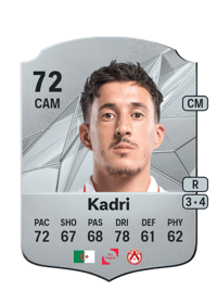 Abdelkahar Kadri Rare 72 OVR