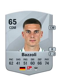 Luca Bazzoli Common 65 OVR