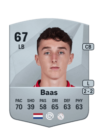 Youri Baas Common 67 OVR