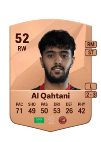 Rayan Al Qahtani Common 52 OVR