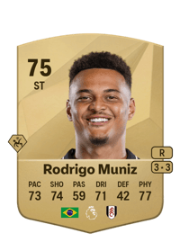 Rodrigo Muniz Common 75 OVR