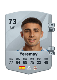 Yeremay Common 73 OVR