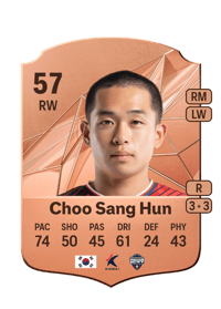 Choo Sang Hun Rare 57 OVR