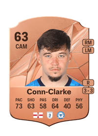 Chris Conn-Clarke Rare 63 OVR