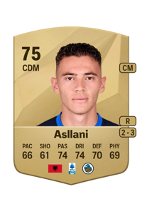 Kristjan Asllani Common 75 OVR