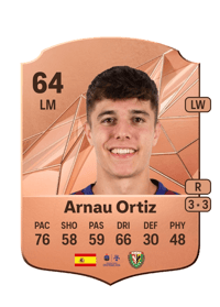 Arnau Ortiz Rare 64 OVR