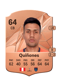 Juan Jesús Quiñones Rare 64 OVR