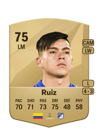 Daniel Felipe Ruiz Common 75 OVR