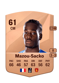Derek Mazou-Sacko Common 61 OVR