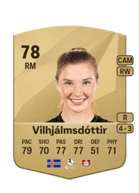 Karólína Lea Vilhjálmsdóttir Common 78 OVR