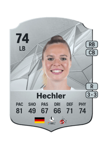 Janina Hechler Rare 74 OVR