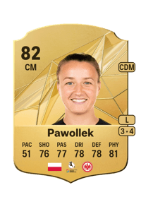 Tanja Pawollek Rare 82 OVR