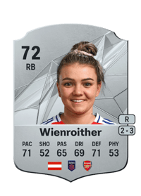Laura Wienroither Rare 72 OVR
