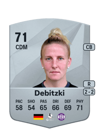 Julia Debitzki Common 71 OVR
