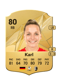 Lisa Karl Rare 80 OVR
