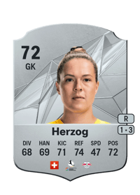 Elvira Herzog Rare 72 OVR