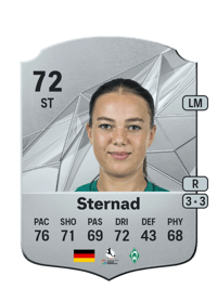 Maja Sternad Rare 72 OVR