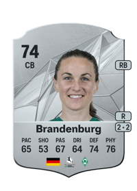 Michaela Brandenburg Rare 74 OVR