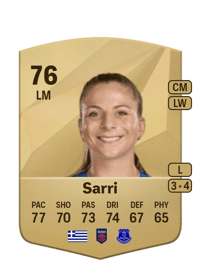 Veatriki Sarri Common 76 OVR