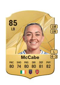 Katie McCabe Rare 85 OVR