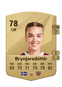 Dagný Brynjarsdóttir Common 78 OVR