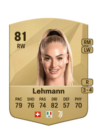 Alisha Lehmann Common 81 OVR