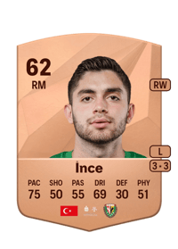 Burak İnce Common 62 OVR