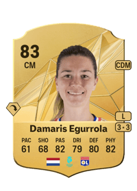 Damaris Egurrola Rare 83 OVR