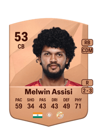 Melroy Melwin Assisi Common 53 OVR