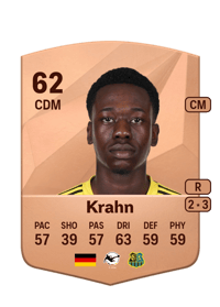 Elijah Krahn Common 62 OVR