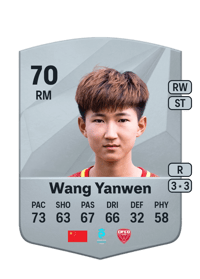 Wang Yanwen Common 70 OVR