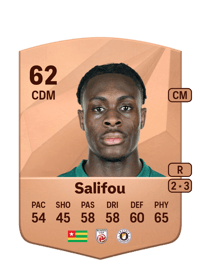 Dikeni Salifou Common 62 OVR