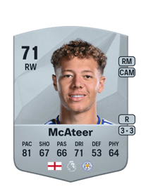 Kasey McAteer Common 71 OVR