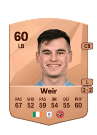 Evan Weir Common 60 OVR