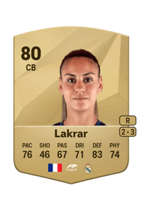 Maëlle Lakrar Common 80 OVR