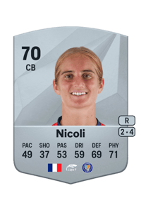 Morgane Nicoli Common 70 OVR