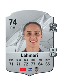 Anissa Lahmari Rare 74 OVR