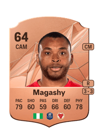 Abdussalam Magashy Rare 64 OVR