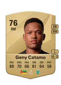 Geny Catamo Common 76 OVR