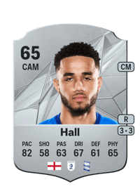 George Hall Rare 65 OVR