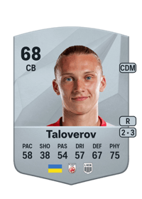 Maksym Taloverov Common 68 OVR