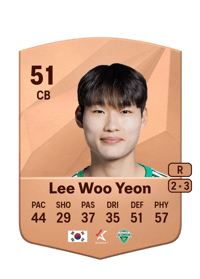 Lee Woo Yeon Common 51 OVR
