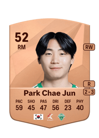Park Chae Jun Common 52 OVR