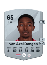 Amourricho van Axel Dongen Common 65 OVR