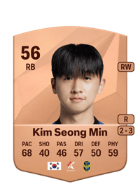 Kim Seong Min Common 56 OVR