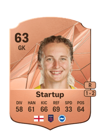 Katie Startup Rare 63 OVR